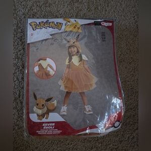 Eevee evoli Pokemon Costume for Kids